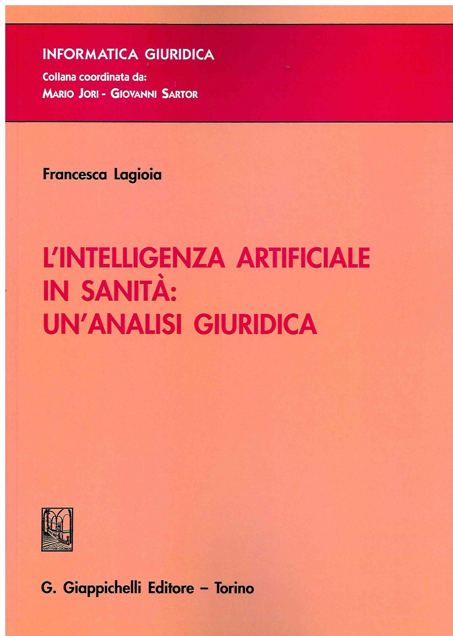 Intelligenza artificiale in sanità - Lagioia