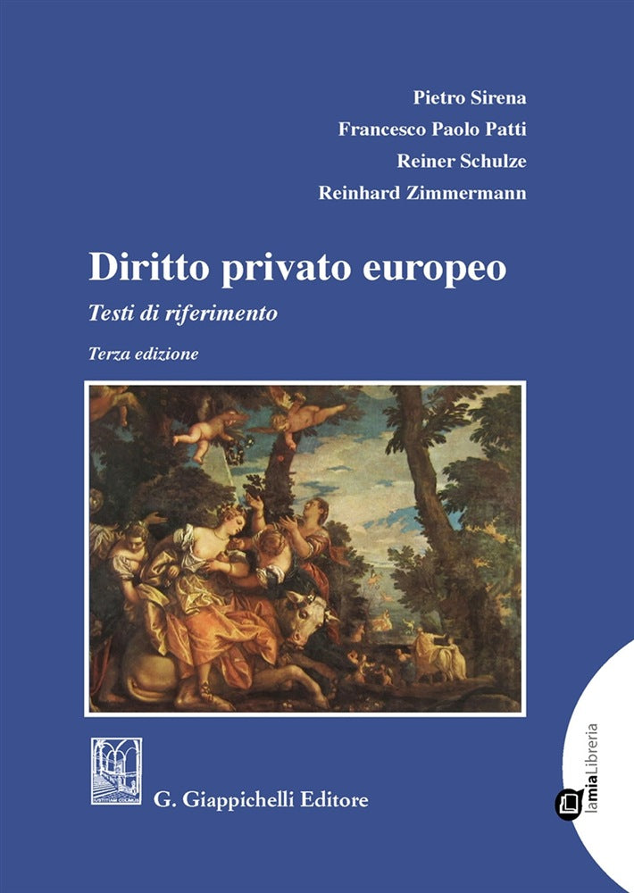 Diritto privato europeo testi rifer.3ed. - Sirena