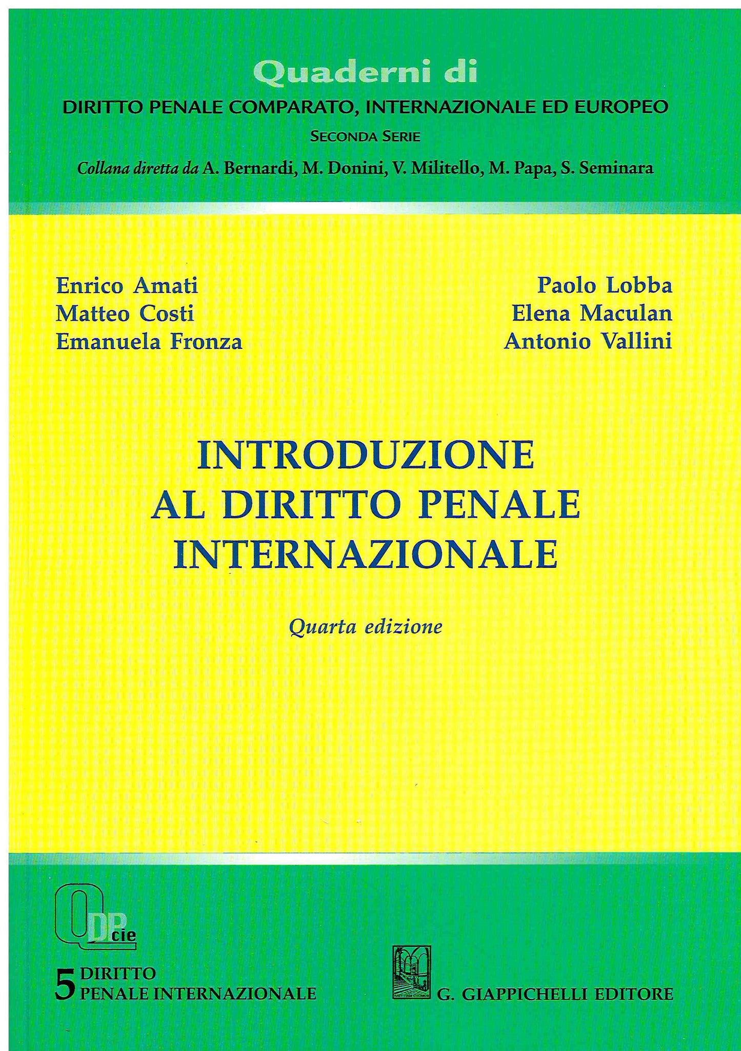 Introduzione dir.penale internazionale - Amati