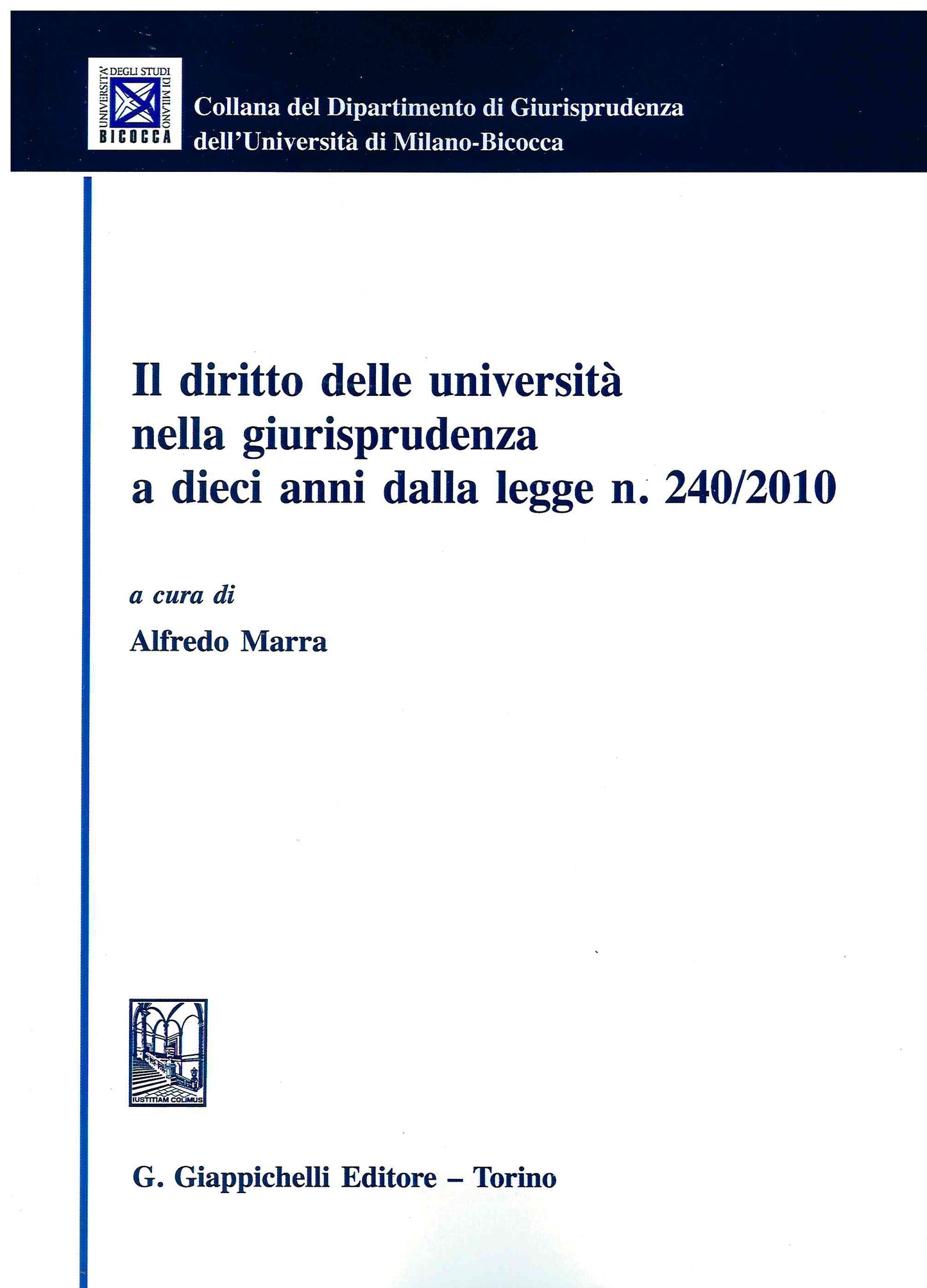 Diritto delle università nella giurispr. - Marra