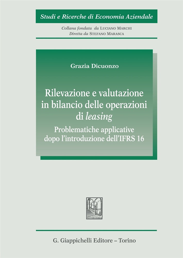 Rilevazione valutazione bilancio operaz - Dicuonzo