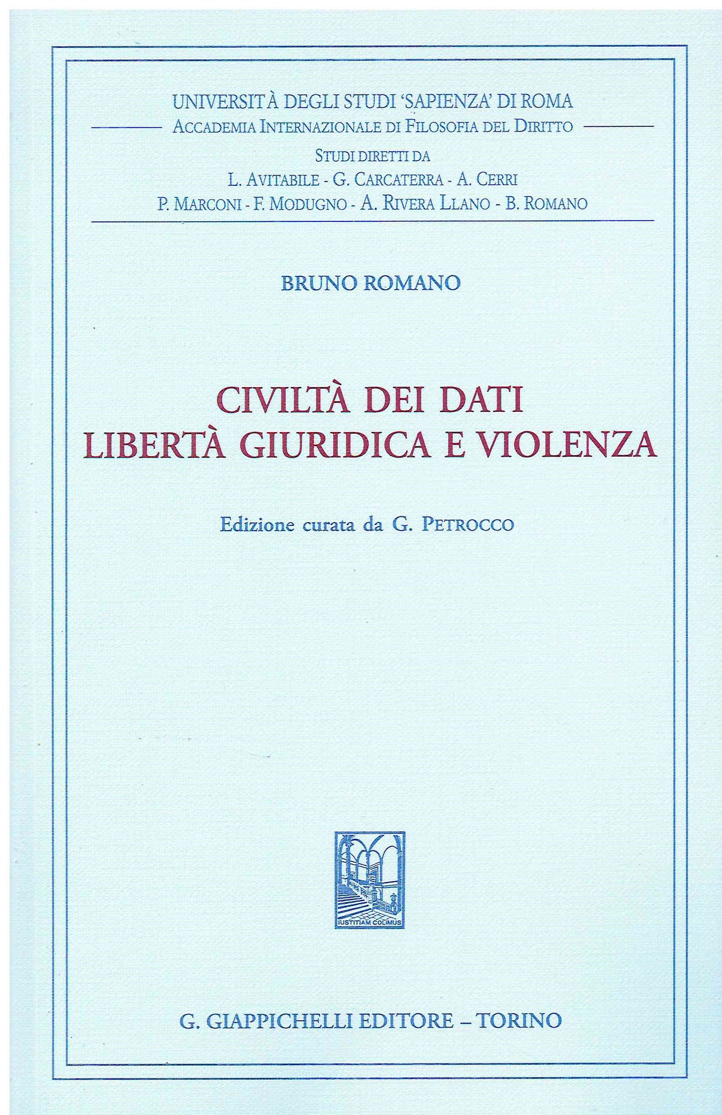 Civiltà dei dati libertà giurid. - Romano