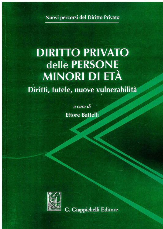 Diritto privato persone minori di età - Battelli