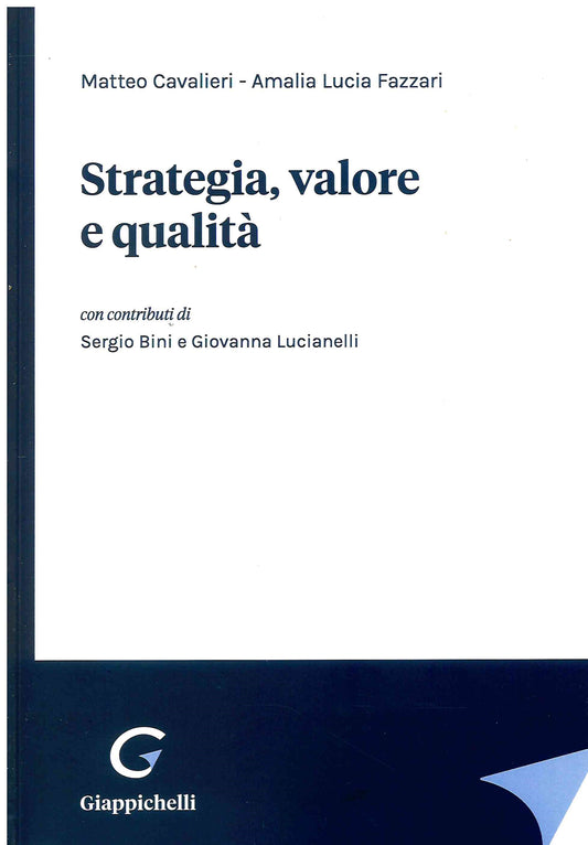 Strategia valore quantita' - Cavalieri Fazzari