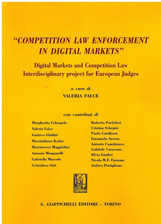 Competition law enforcement in digital - Falce