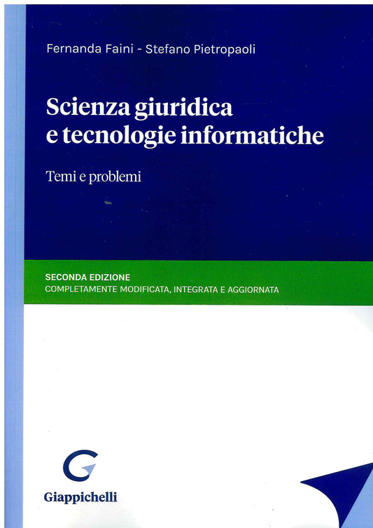 Scienza giuridica tecnologie informatich - Faini