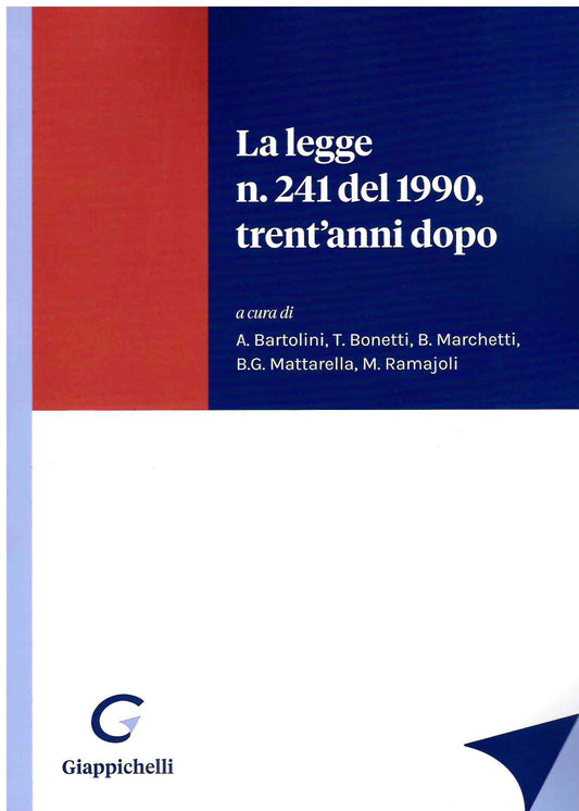 Legge 241 del 1990 trenta anni dopo - AA.VV.