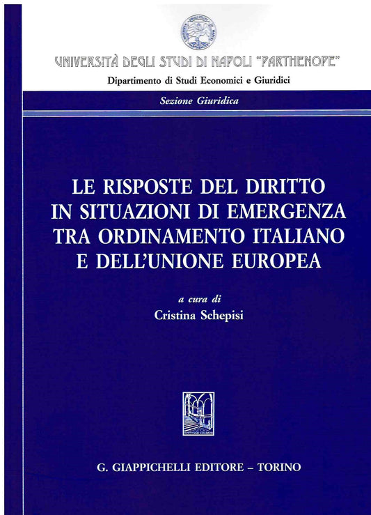 Risposte diritto situazioni di emergenza - Schepisi