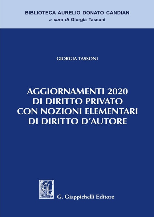 Aggiornamenti 2020 di diritto privato - Tassoni