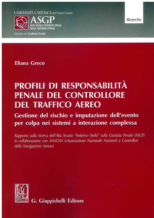 Responsabilità penale controllore aereo - Greco