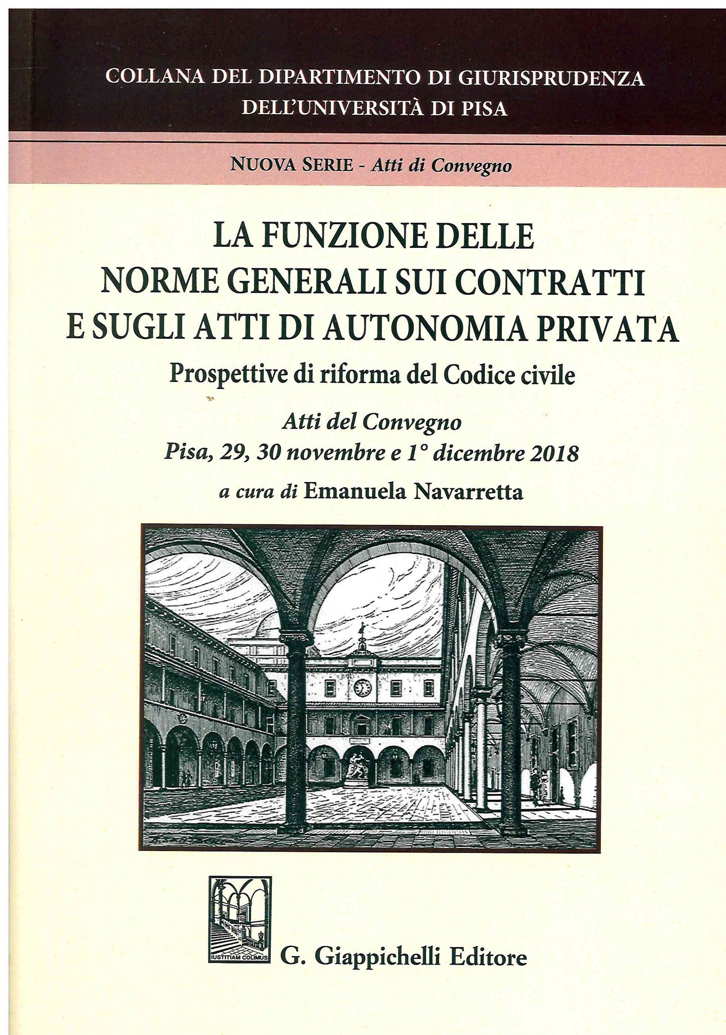 Funzione norme generali contratti - Navarretta