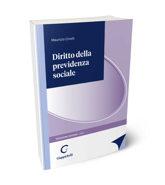 Diritto previdenza sociale 16ed. - Cinelli