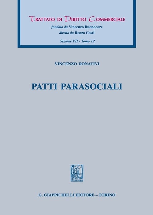 Patti parasociali - Donativi