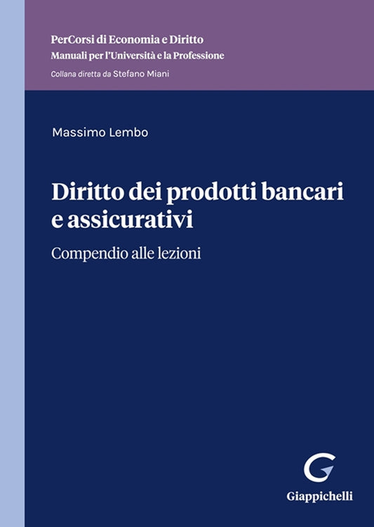 Diritto prodotti bancari e assicurativi - Lembo