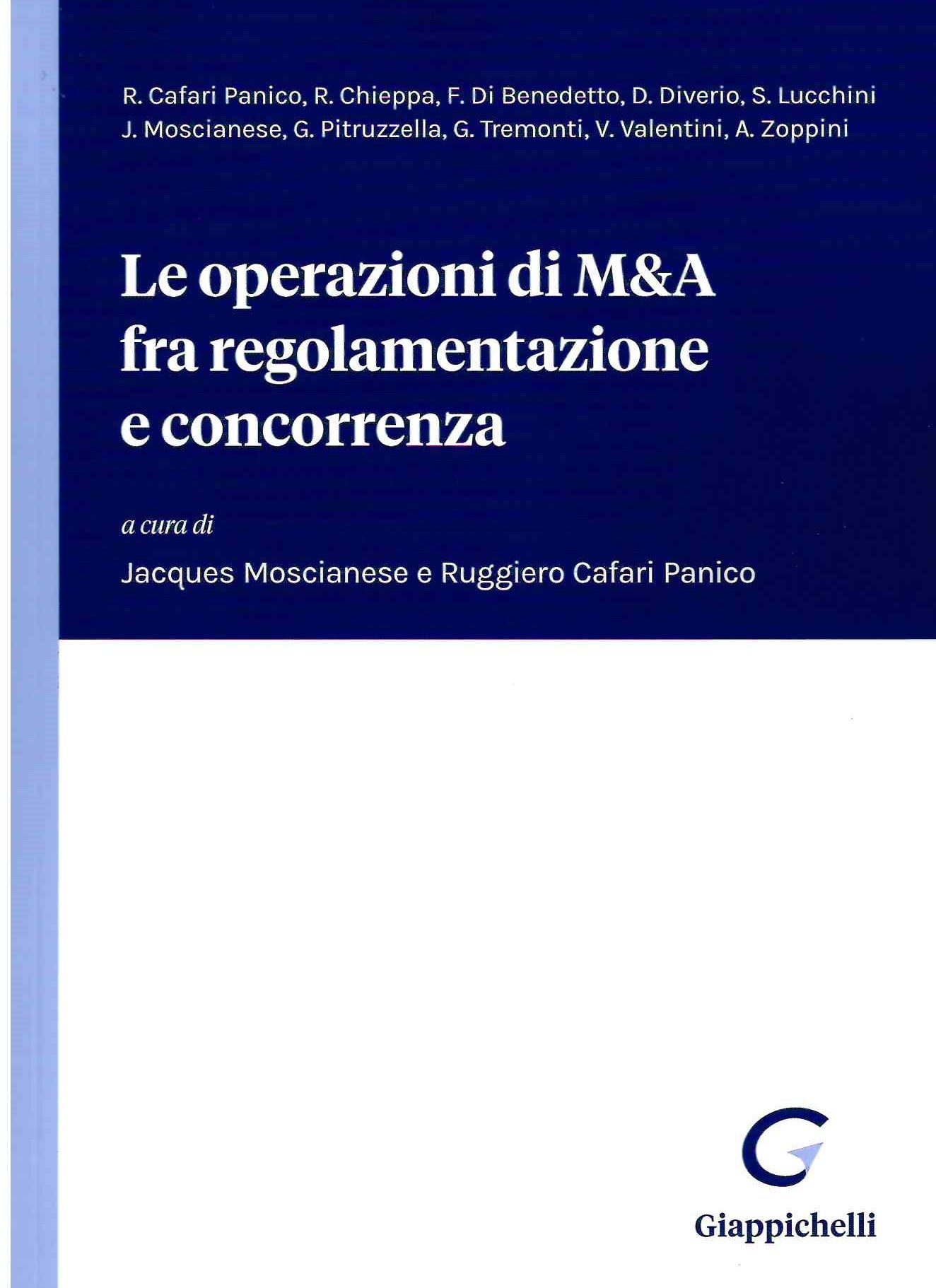 Operazioni m&a regolamentaz.concorrenza - Moscianese