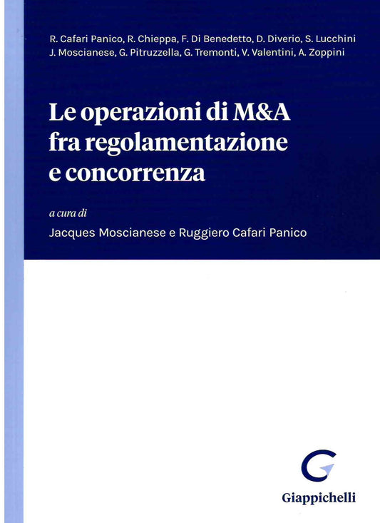 Operazioni m&a regolamentaz.concorrenza - Moscianese