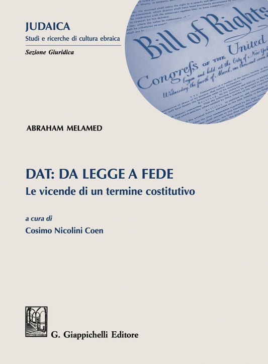 Dat da legge a fede - Melamed