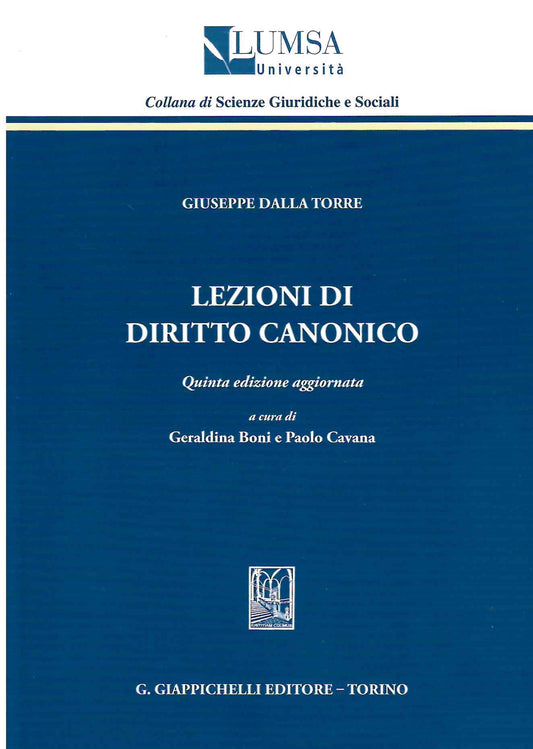 Lezioni diritto canonico 5ed.agg. - Dalla Torre