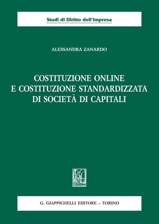 Costituzione online e cost.standart - Zanardo
