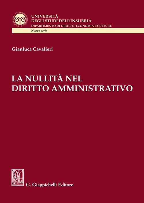 Nullita' nel diritto amministrativo - Cavalieri