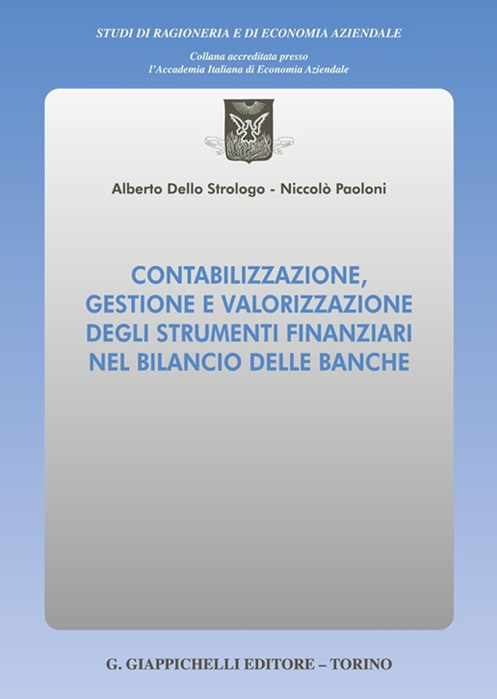 Contabilizzazione gestione e valoriz. - Dello Strologo