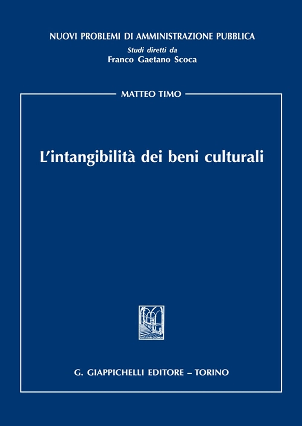 Intagibilita' dei beni culturali - Timo