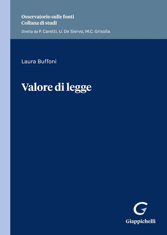 Valore di legge - Buffoni