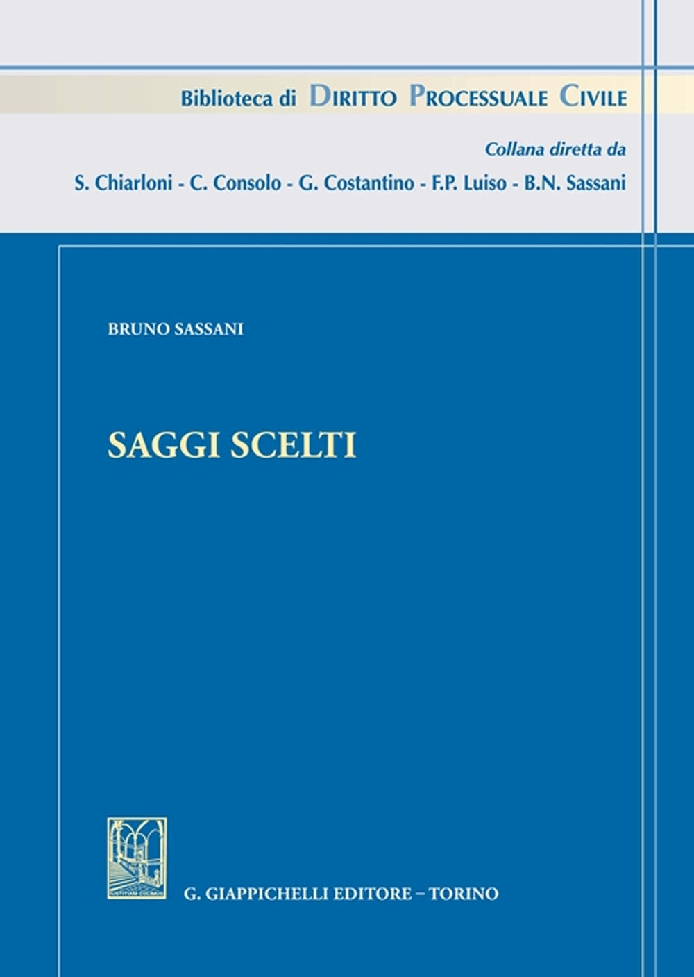Saggi scelti - Sassani