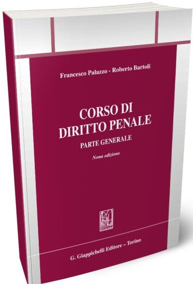 Corso di diritto penale parte generale (9 ed.) - Palazzo