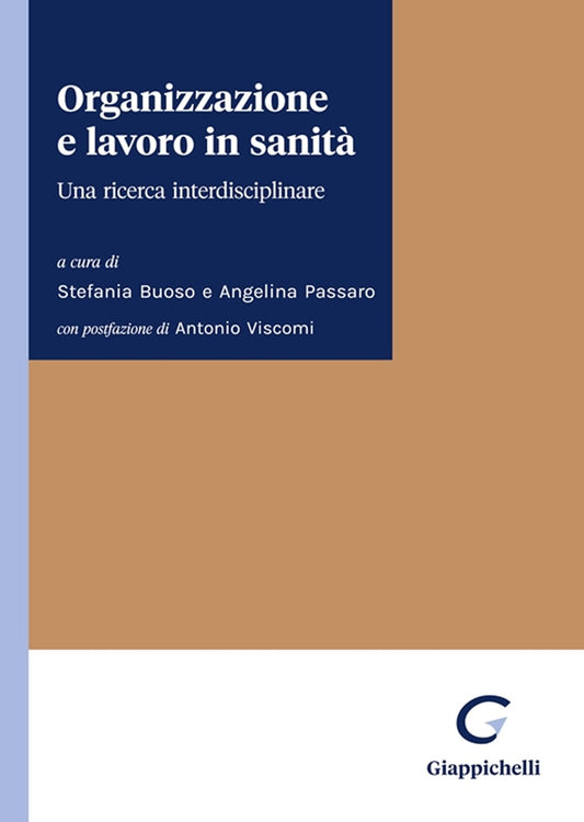 Organizzazione e lavoro in sanita' - Buoso
