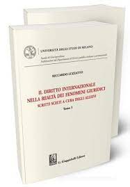 Il diritto internazionale nella realtà dei fenomeni giuridici. Scritti scelti a cura degli allievi. - Luzzatto