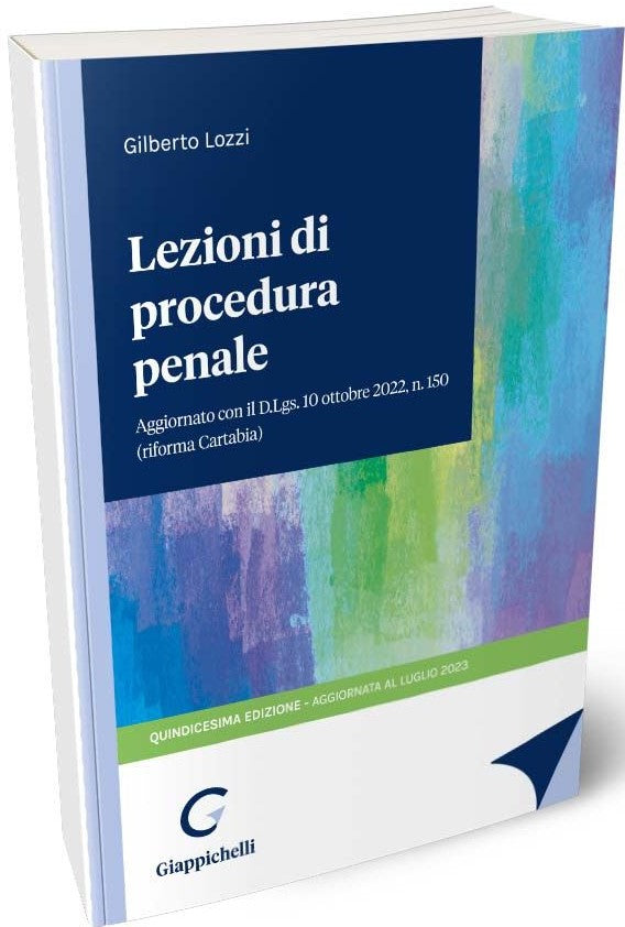 Lezioni di procedura penale (15°ed.) - Lozzi