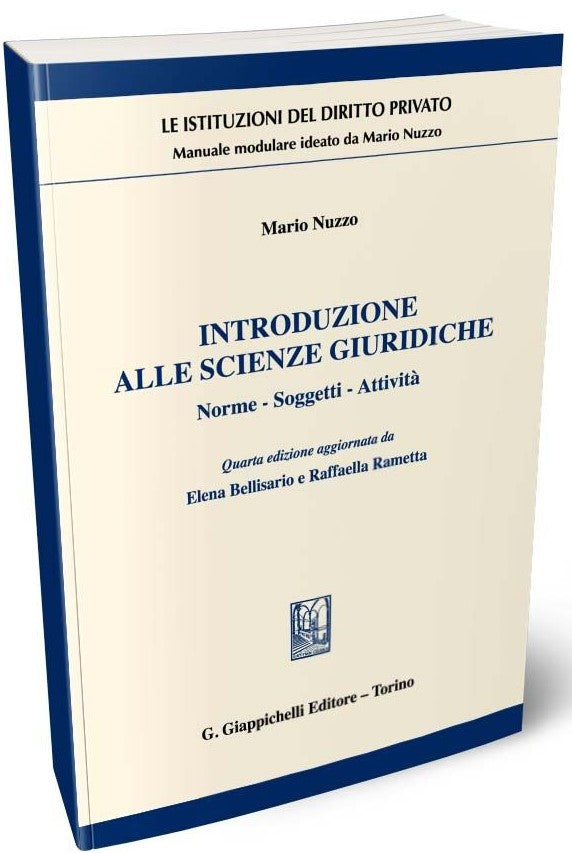 Introduzione scienze giuridiche 4ed. - Nuzzo