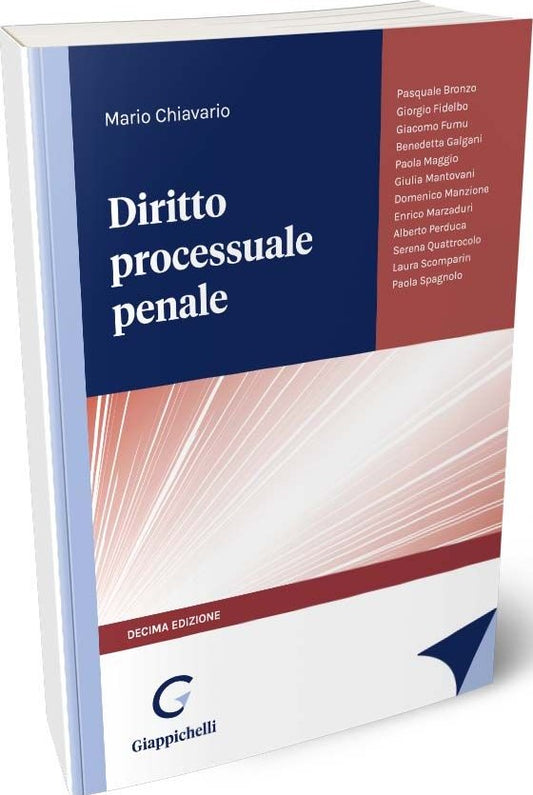 Diritto processuale penale (10 ed.) - Chiavario