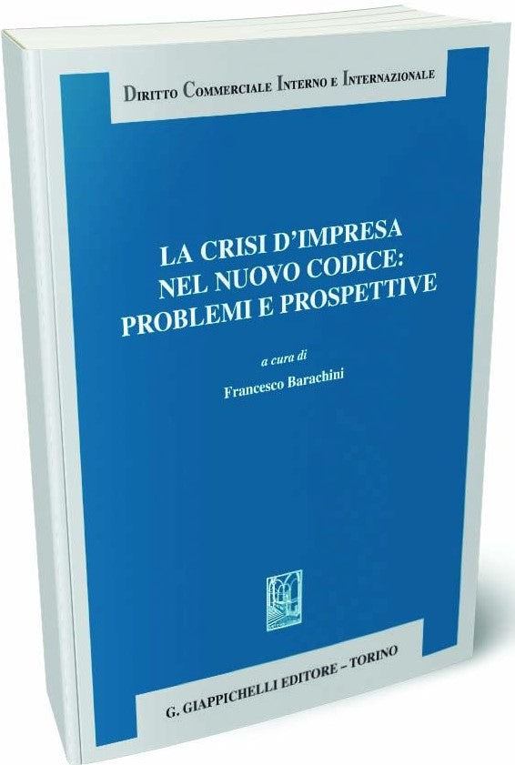 Crisi d'impresa nuovo codice - Barachini