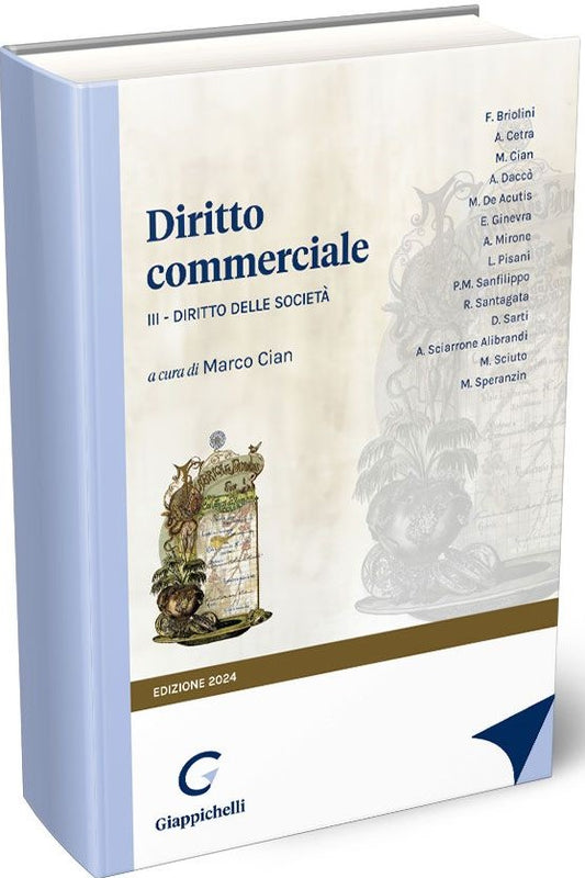 Diritto commerciale vol. 3 2024 (3 ed.) - Cian