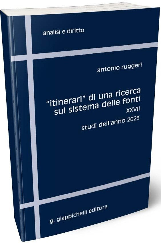 Itinerari ricerca sistema fonti XXVII - Ruggeri