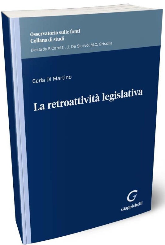 Retroattivita' legislativa - Di Martino