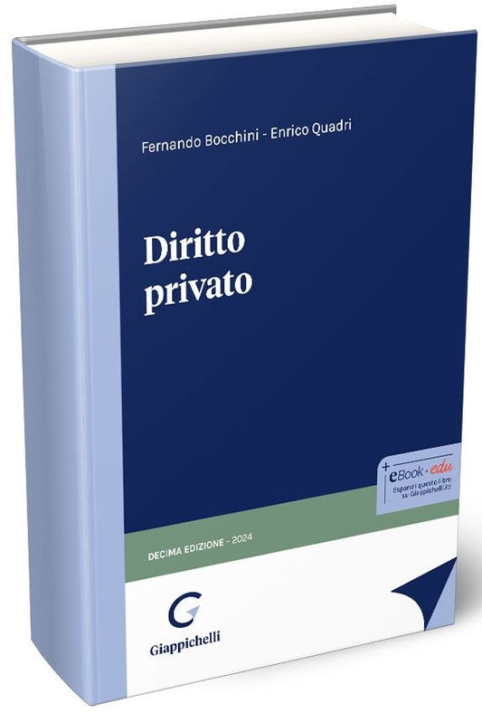 Diritto privato (10°ed.) 2024 - Bocchini, Quadri