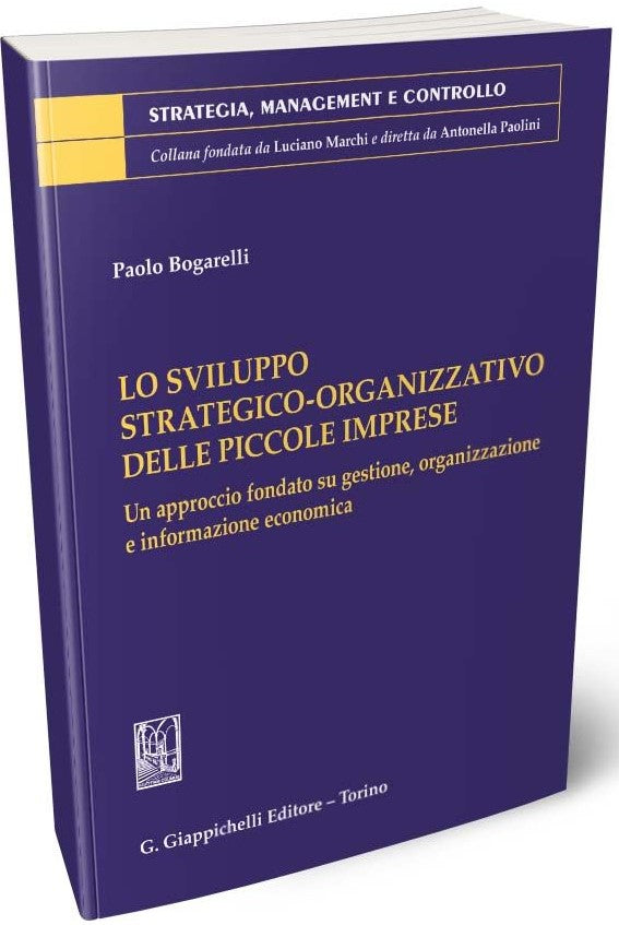 Lo sviluppo strategico-organizzativo delle piccole imprese. Un approccio fondato su gestione, organizzazione e informazione economica - Bogarelli