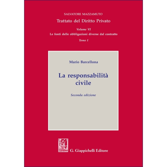 Trattato del diritto privato. La responsabilità civile Vol. 6.1