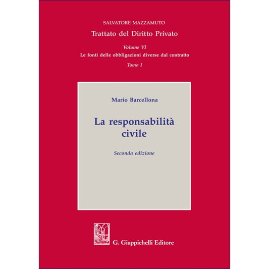 Trattato del diritto privato. La responsabilità civile Vol. 6.1