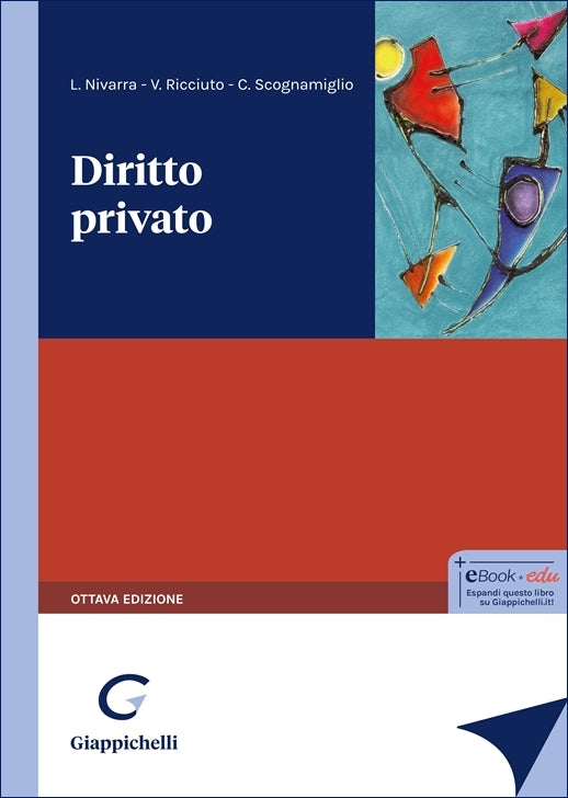 Diritto privato (8°ED.) 2025 - Nivarra Luca, Ricciuto Vincenzo, Scognamiglio Claudio