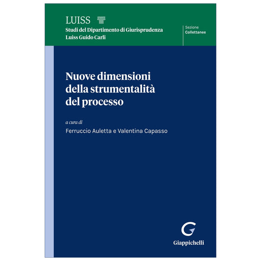 Nuove dimensioni della strumentalità del processo - Auletta Ferruccio, Capasso Valentina