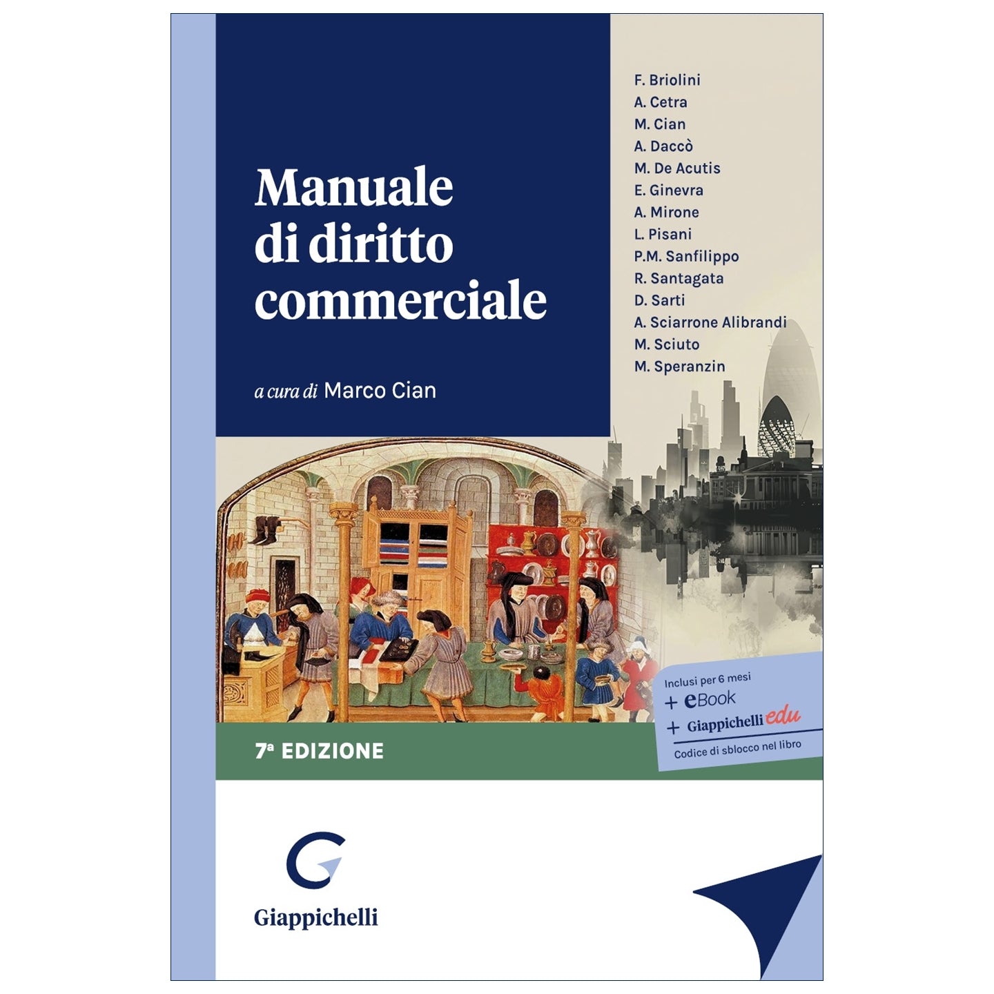 Manuale di diritto commerciale (7°ed.) 2026 - Cian Marco