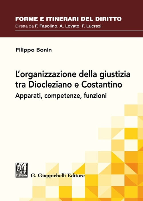 Organizzazione della giustizia - Bonin