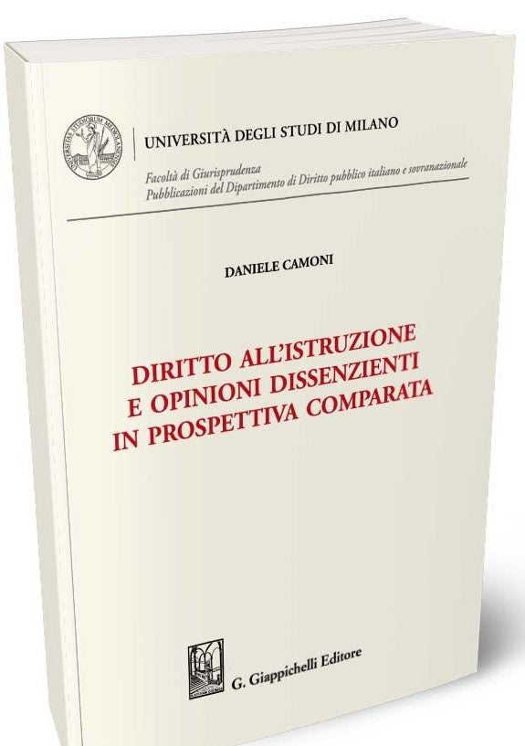 Diritto istruzione opinione dissenzienti - Camoni