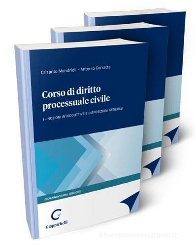 Kit Corso di diritto processuale civile (Mandrioli-Carratta Editio Minor) 3 volumi (19 ed.) - Mandrioli, Carratta