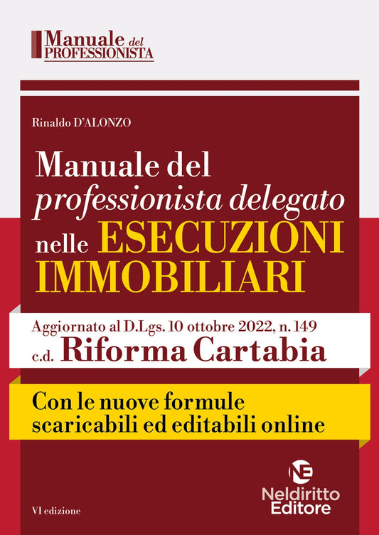 Manuale professionista delegato esec.imm - D Alonzo