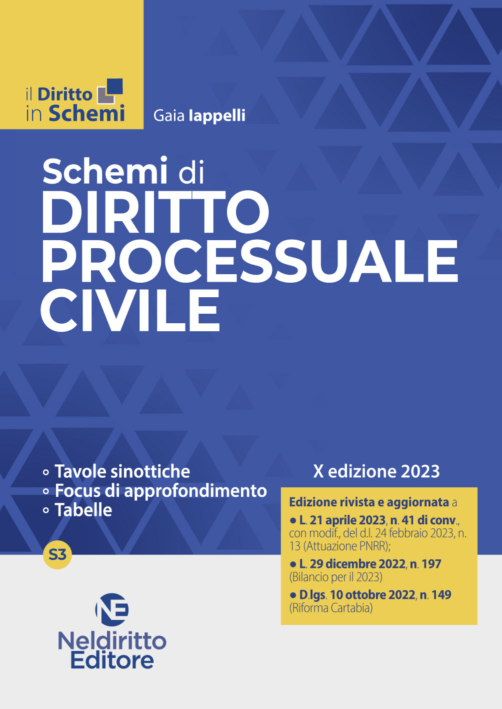 Schemi diritto processuale civile 2023 - Fiorani